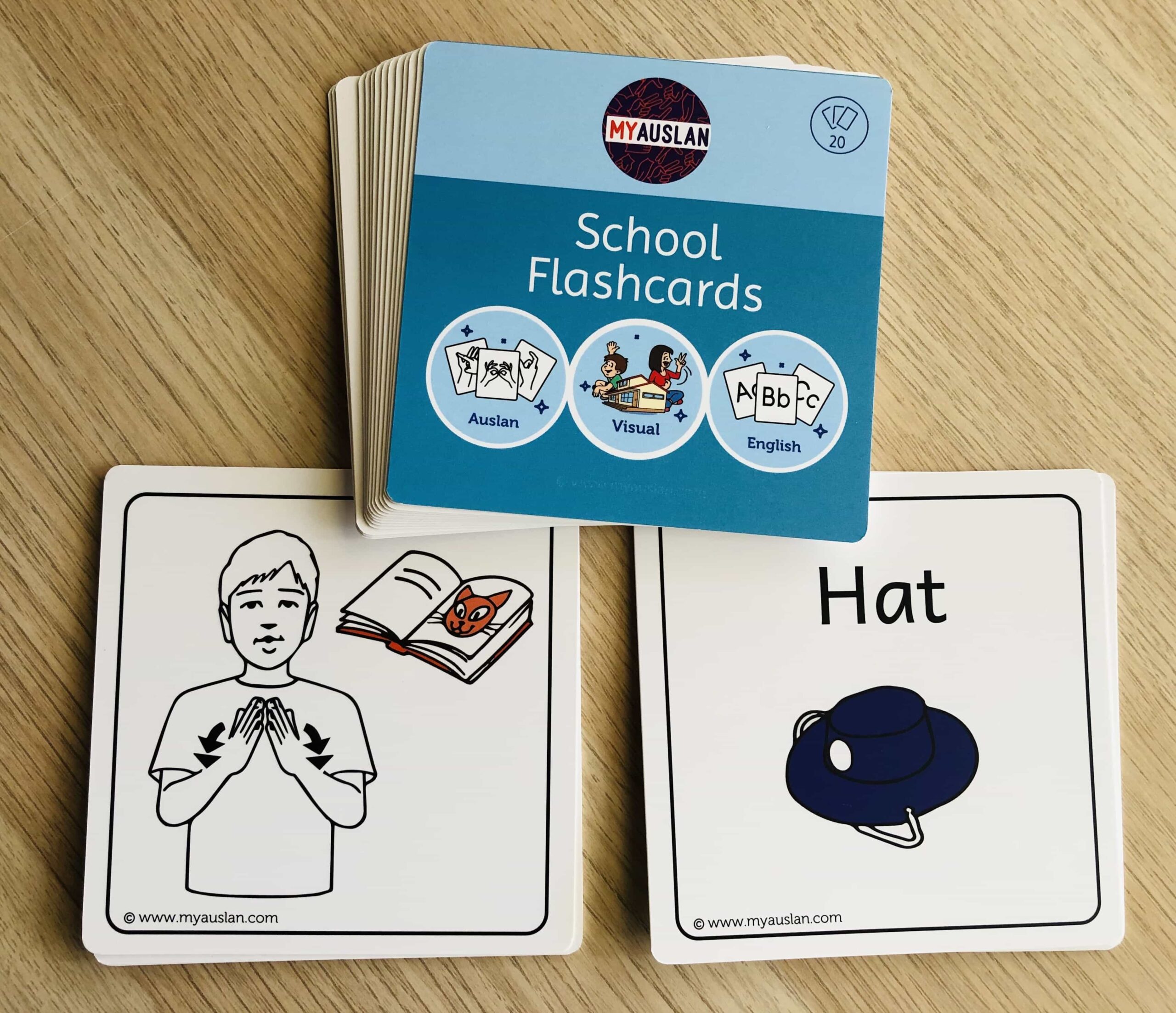 School Flashcards - MyAuslan