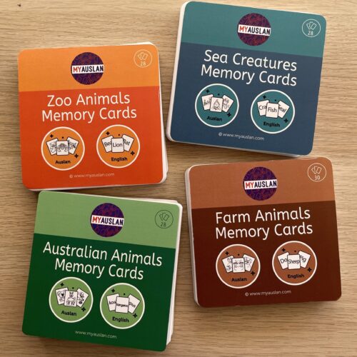 Animals Memory Cards 3-Pack