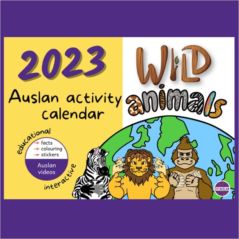 Wild Animals Activity Calendar 2023 MyAuslan
