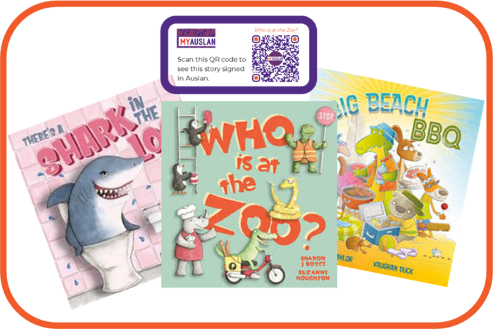 Set of 3 Auslan Translated Books