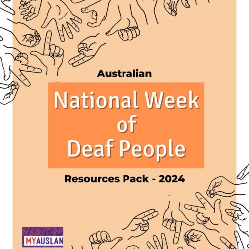 National Week of Deaf People 2024 Downloadable Resources Pack